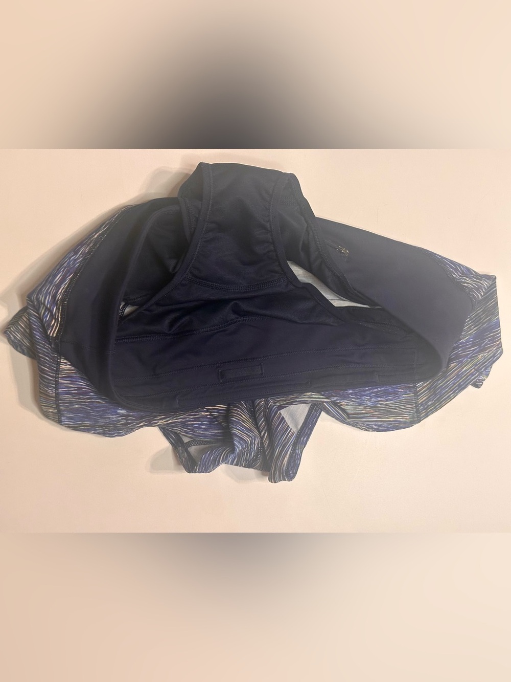 lululemon Speed Up Low Rise Lined Shorts 2.5” Interconnect Blue Multi Size 6 - Picture 11 of 12
